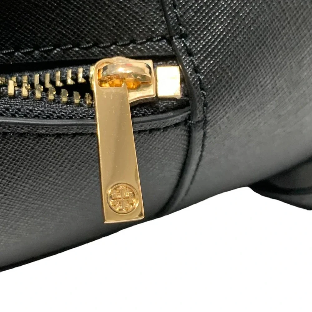 Tory Burch - Leather Black Emerson Backpack, EUC - Picture 7 of 12